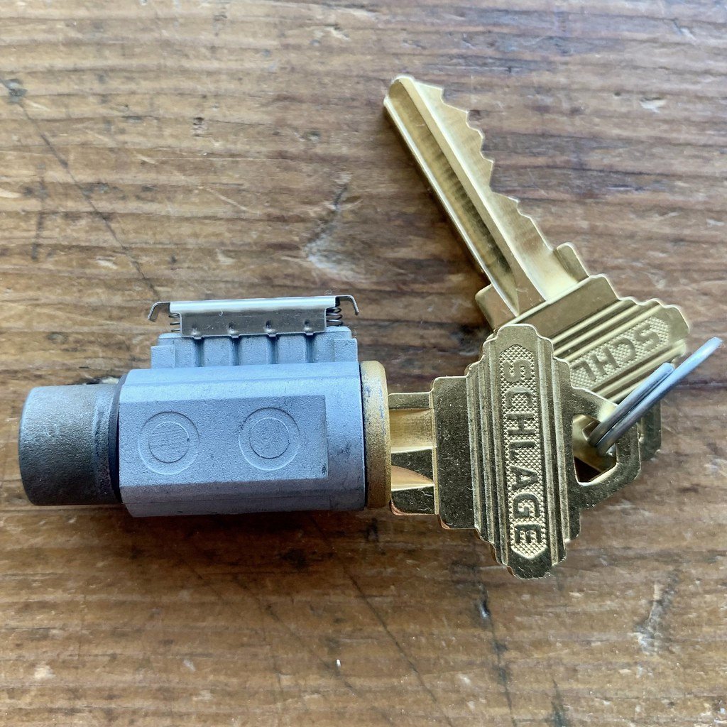 Schlage Original F-series KiK with collapsible bible